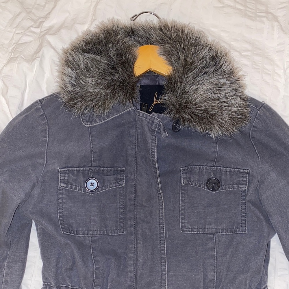 Gray jacket